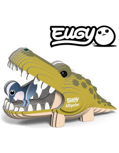 EUGY Aligator Eko Układanka 3D