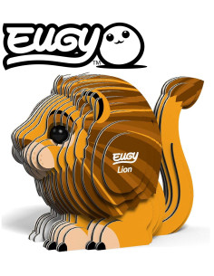 EUGY Lew Eko Układanka 3D