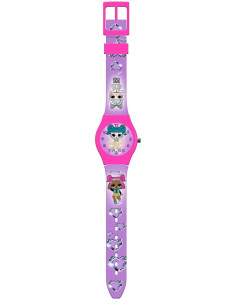KIDS EUROSWAN Zegarek analogowy w metalowym opakow