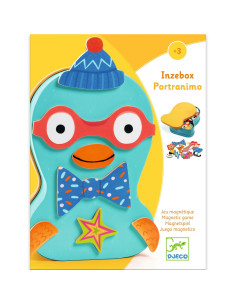 DJECO Magnetyczne puzzle PORTRANIMO