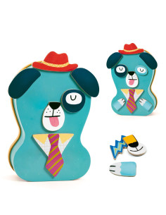 DJECO Magnetyczne puzzle PORTRANIMO 2