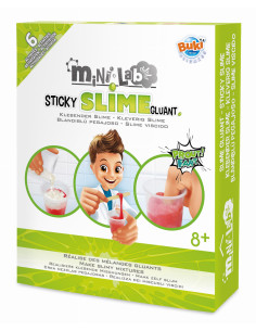 Zestaw Edukacyjny Mini Laboratorium PRODUKCJA SLIME GLUTÓW Buki France