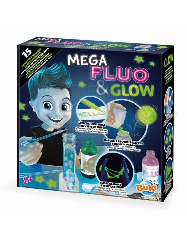 Zestaw Kreatywny MEGA FLUO&GLOW Buki France