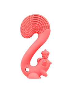 Gryzak Zabawka Wiewiórka Squirrel Red, Mombella