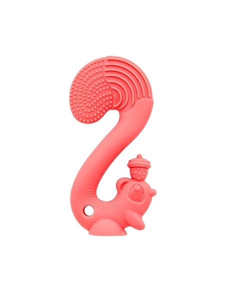 Gryzak Zabawka Wiewiórka Squirrel Red, Mombella