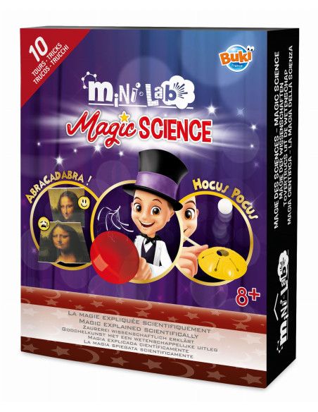 Zestaw Edukacyjny Mini Laboratorium MAGICZNA NAUKA Buki France