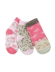 Zoocchini Skarpetki 3 pary Kotek 0-24 m