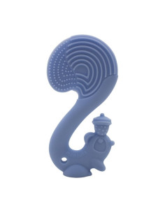 Gryzak Zabawka Wiewiórka Squirrel Light Blue, Mombella
