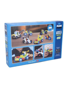 Klocki Wyścigówki Learn to Build Mini Mix 500 szt, Plus Plus GO 2