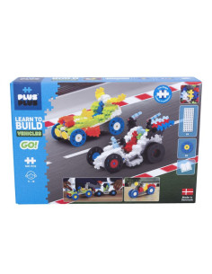 Klocki Wyścigówki Learn to Build Mini Mix 500 szt, Plus Plus GO