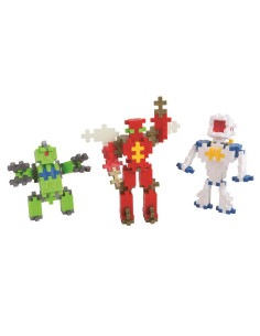 Klocki Mini Basic Roboty 170 szt, Plus Plus 2