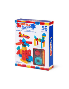Klocki Jeżyki w Pudełku 56 Elementów, Bristle Blocks