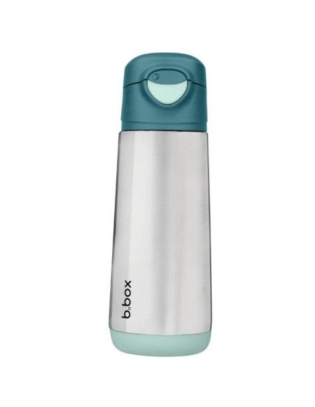 Butelka Termiczna z Ustnikiem Sportowym 500 ml, Emerald Forest