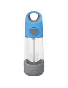 Butelka Tritanowa ze Słomką Bidon 450 ml, Blue Slate B.box