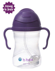Bidon ze Słomką 240ml Winogronowy B.box