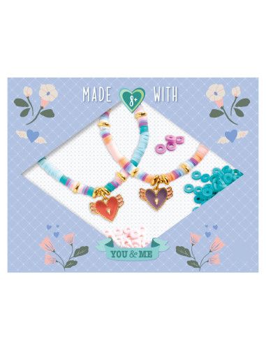 Zestaw do Tworzenia Bransoletek Przyjaźni SERCA Djeco