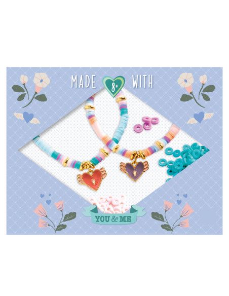 Zestaw do Tworzenia Bransoletek Przyjaźni SERCA Djeco