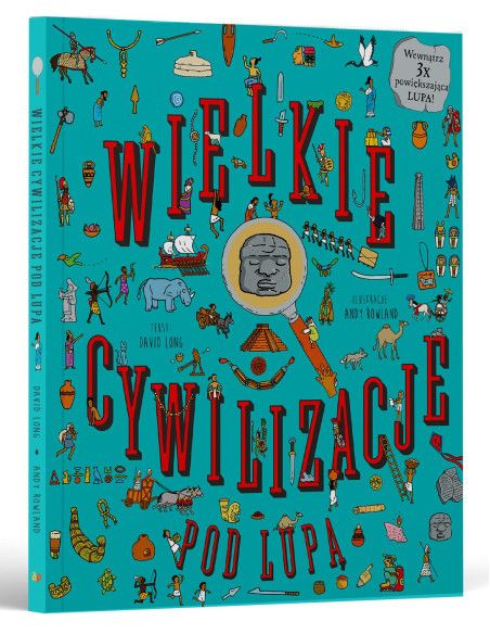 Książka Edukacyjna Wielkie Cywilizacje POD LUPĄ Api Papi