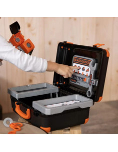 Black & Decker Walizka z Narzędziami + Samochód w Częściach Smoby 2