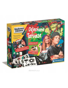 Naukowa zabawa - Odjechane tatuaże Clementoni