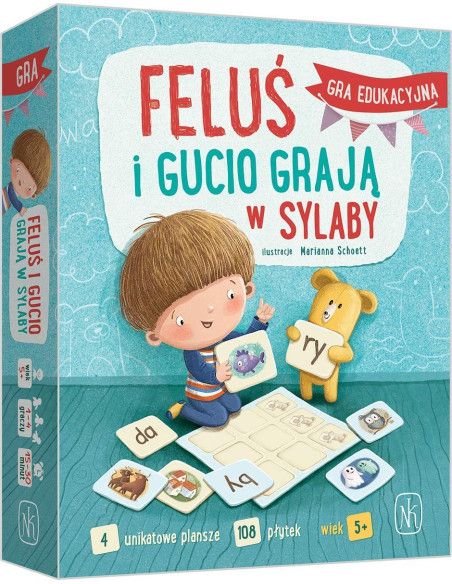Feluś i Gucio Grają w Sylaby Nasza Księgarnia