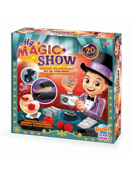 Zestaw do Nauki Sztuczek Magicznych MAGIC SHOW Buki France