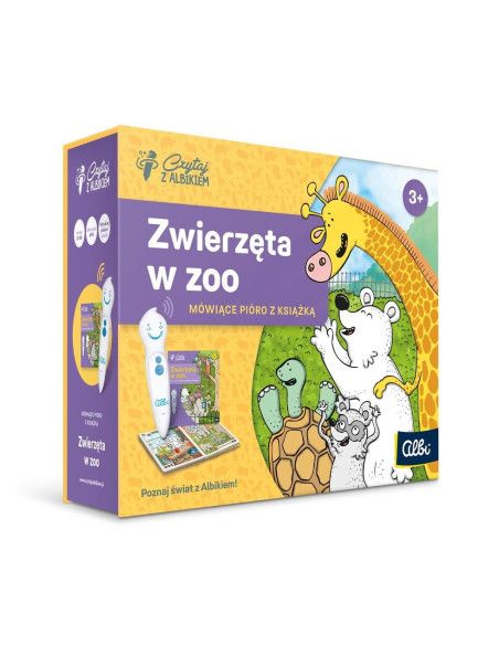 Zestaw Startowy z Piórem Zwierzęta w Zoo Albi
