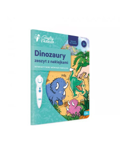 Zeszyt z Naklejkami Dinozaury Albi