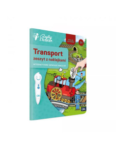 Zeszyt z Naklejkami Transport Albi