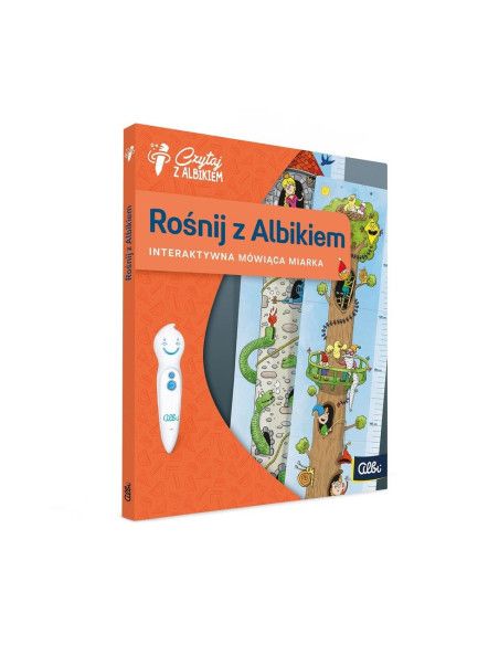 Rośnij z Albikiem Miarka Wzrostu dla Dzieci Albi