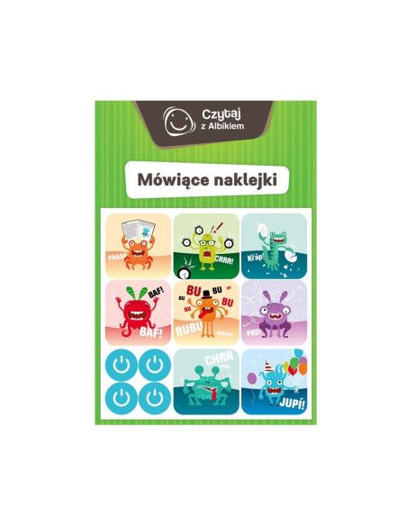 Mówiące Naklejki Czytaj z Albikiem Albi