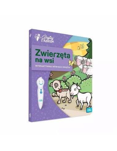 Książka Zwierzęta na Wsi Czytaj z Albikiem 2+ Albi