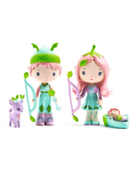 Figurki LILY & SYLVESTRE seria Tinyly Djeco