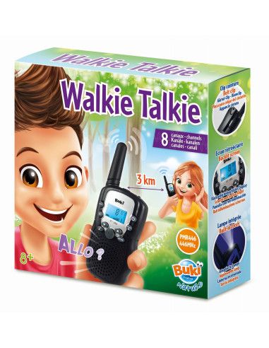 WALKIE TALKIE Zasięg 3 km Buki France