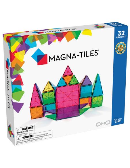 Klocki Magnetyczne Classic 32 elementy Magna Tiles