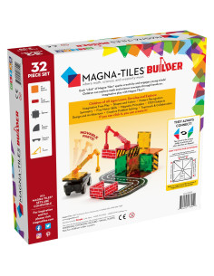 Klocki Magnetyczne Builder 32 elementów Magna Tiles 2
