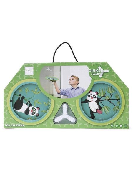 Gra Zręcznościowa Rzutki Magnetyczne Paletki Rzucaj i Łap Panda Scratch