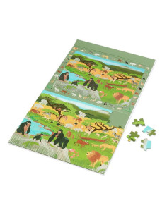 Puzzle Magnetyczne i Gra Obserwacyjna Sawanna Scratch 2