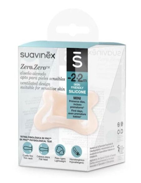 Smoczek Fizjologiczny SX Pro Zero -2-2m Suavinex