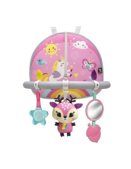Pałąk Podróżny Dwustronny z Zabawkami Unicorn BenBat