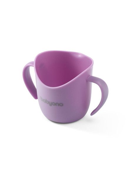 Ergonomiczny Kubek Treningowy FLOW Fioletowy Babyono
