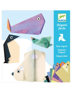 Zestaw Kreatywny Origami Zwierzęta Polarne Djeco