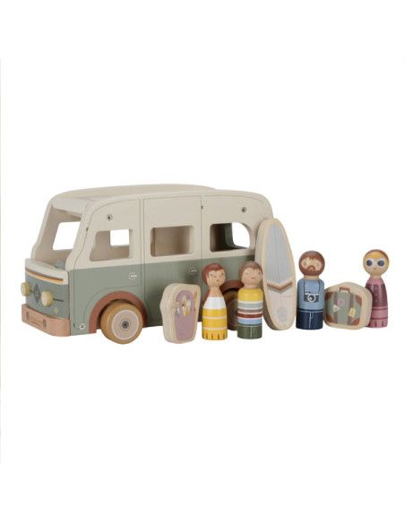 Drewniany Samochód Campervan Vintage Little Dutch Drewniany Samochód Campervan Vintage Little Dutch