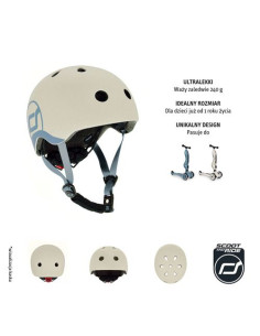 Kask z Odblaskami XXS-S dla Dzieci SCOOTANDRIDE 2