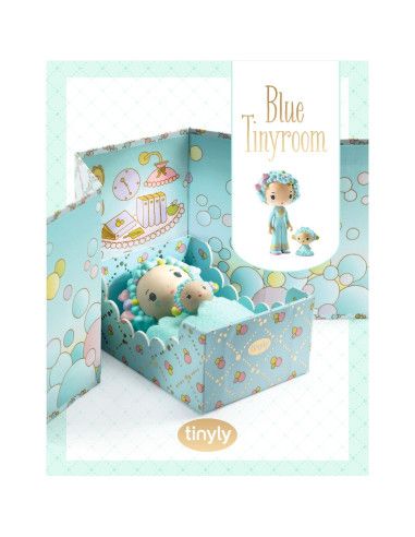 Pokoik BLUE w Magnetycznym Pudełku serii TINYLY Djeco
