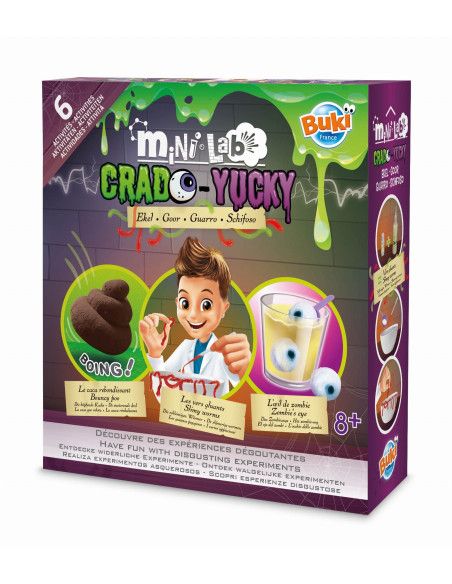 Zestaw Edukacyjny Mini Laboratorium EKSPERYMENTY FUUUJ Buki France