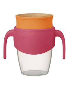Kubek Treningowy 360 do Nauki Picia Strawberry Shake B.Box 2