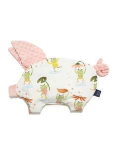 Poduszka dla Niemowląt Sleepy Pig Minky FROGS La Millou