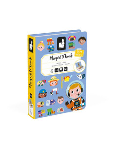 Magnetyczna układanka Zawody Magnetibook Janod