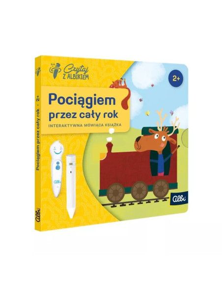 Miniksiążka Pociągiem przez cały rok 2+ Albi